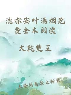 沈亦安叶漓烟免费全本阅读